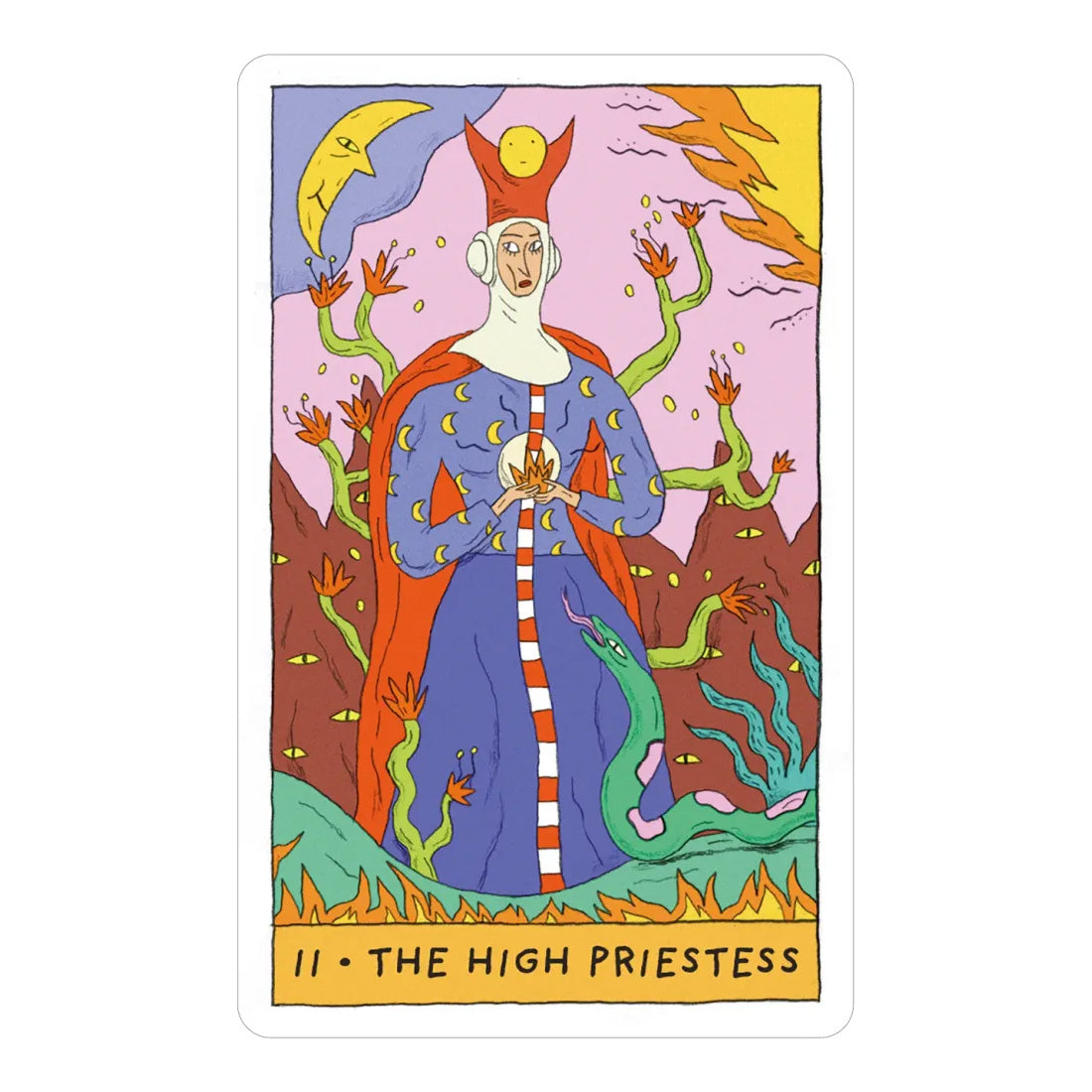 Whimsical Witch Tarot in a Tin